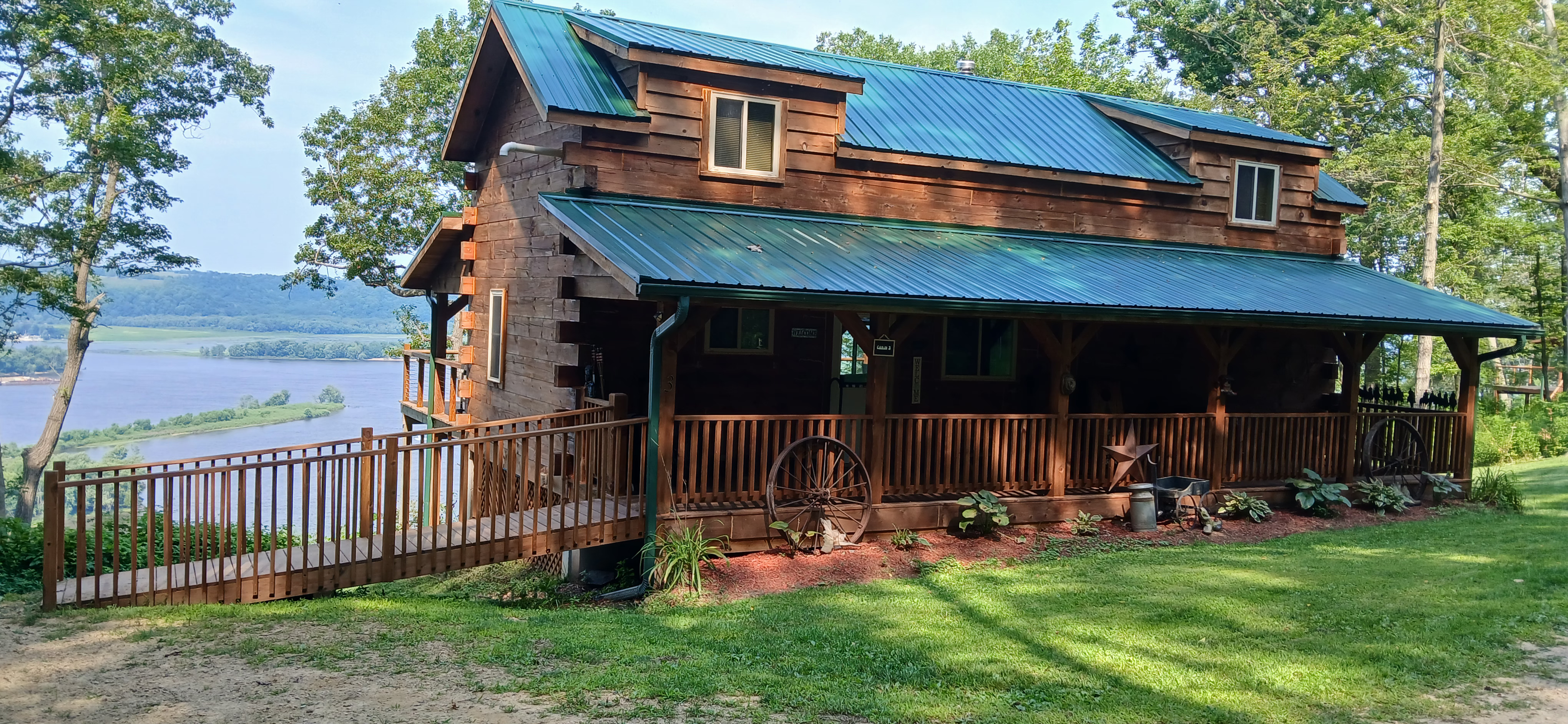 Cabin #3: The Ranch (with a ramped entrance)
